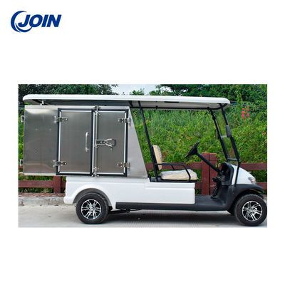Trapezium Golf Buggy Golf Car Cargo Box / Utility Cargo Box Stainless Steel