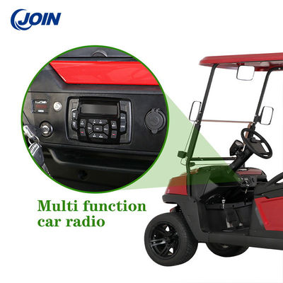 Kereta Golf Tahan Air Radio Stereo Mobil Buggy Listrik Hitam ODM