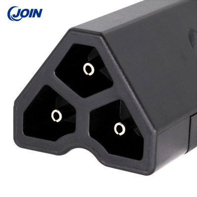 0.2KG Golf Cart Accessories Receptacle 48V 3 Pin Charger Plug Gagang Segitiga
