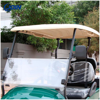 ODM Golf Cart Mirror Cermin Sisi Lipat Nilon yang Dapat Disesuaikan Hitam