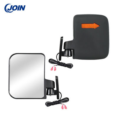 Kaca Spion Mobil Golf LED Hitam ODM Dapat Dilepas Dengan Tanda Belok