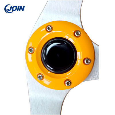 12.5 &quot;Golf Cart Roda Kemudi Adaptor Matte PVC Universal Aksesoris Mobil