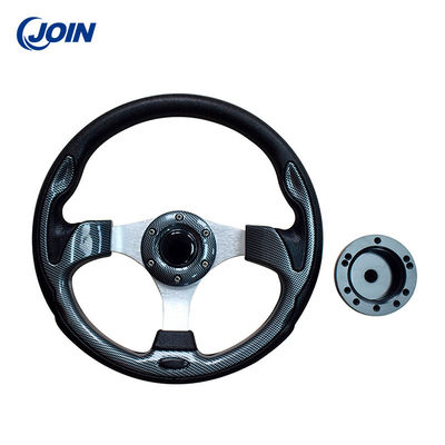 Tamasya Kereta Golf Adaptor Kontrol Roda Kemudi PVC 12Inch