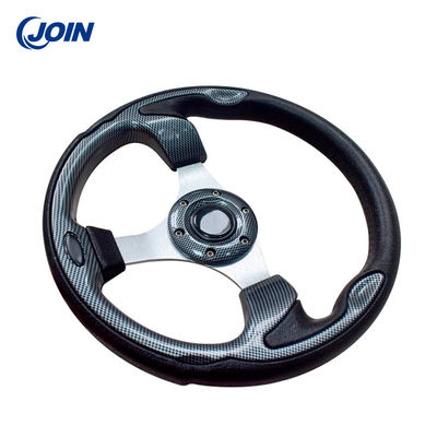 Universal Car Golf Cart Custom Steering Wheel PVC Ukuran 12.5 Inch