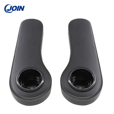 Hitam Cup Holder Kit Plastik Golf Cart Kursi Belakang Sandaran Tangan