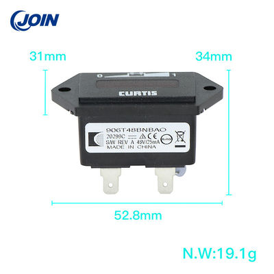Curtis 48 Volt Indikator Baterai Lithium Indikator baterai Golf Cart