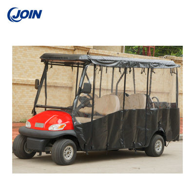 ODM Golf Cart Enclosure Rain Curtain 6 Kursi Tahan Lama Mudah Dipasang