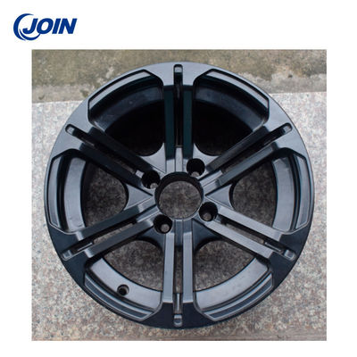Roda Troli Golf Hitam Tanpa Ban Velg Aluminium 14 Inch