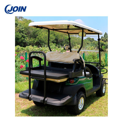 Flip Folding Golf Cart Kursi Belakang Kit Tahan Air 2 -3 Penumpang