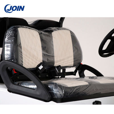 Kursi Golf Cart Listrik Kustom Dengan Bahan Kulit Bicolor