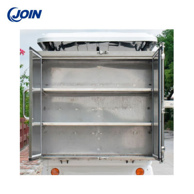 Trapezium Golf Buggy Golf Car Cargo Box / Utility Cargo Box Stainless Steel